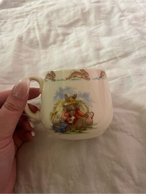 BunnyKins Plate and Cup